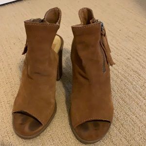 Dolce Vita Open Toe Booties